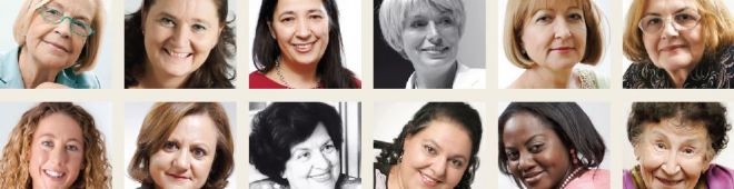 The 12 nominated women from the 2011 calendar